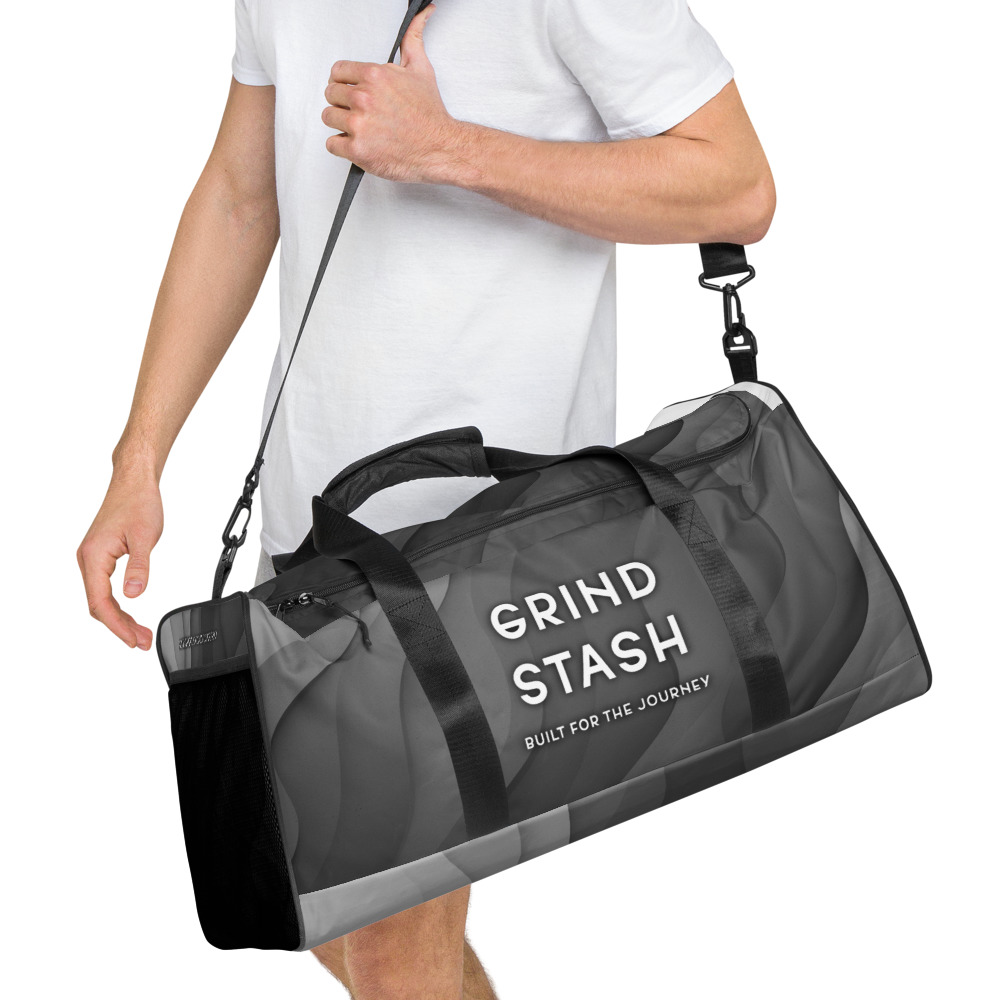 Grind Stash Duffle Bag — front view